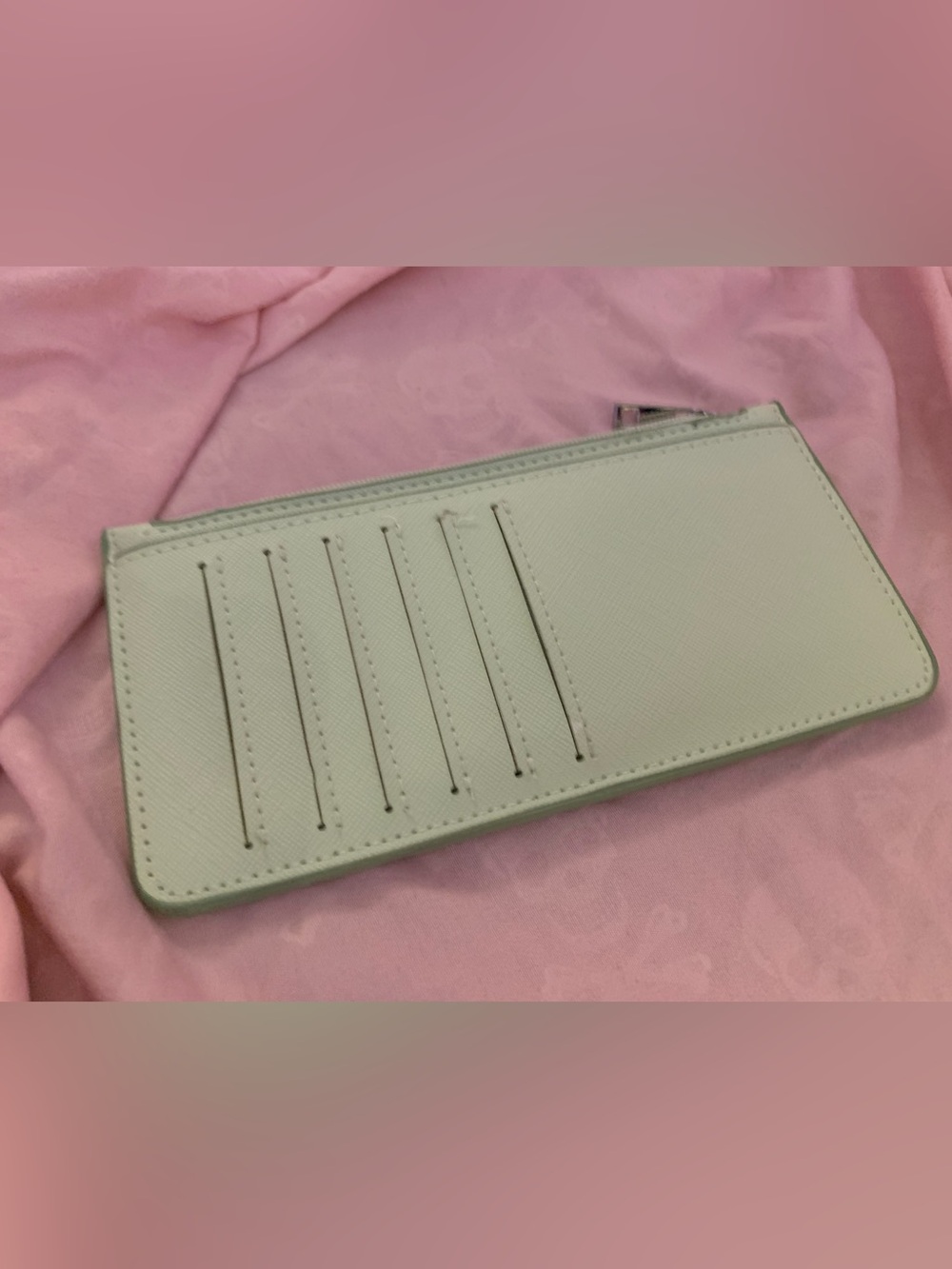 a new day Mint Green Cardholder Wallet with Zip